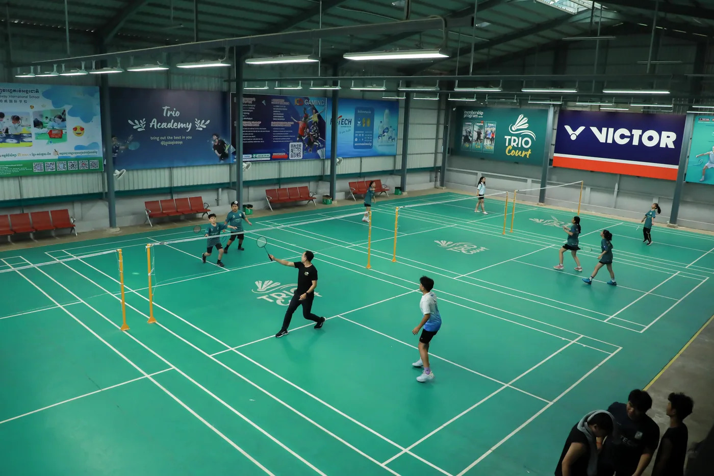 Trio Court Badminton Club Community and Training
